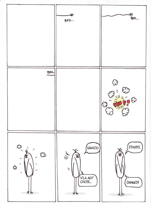 Les tribulations de Roger l'oiseau blasé dans un monde pourtant fantasmagorique et ô combien intéressant qui me permet d'atteindre le record du titre le plus long du 9ème art ../img/bd/m1129t1226852681.jpg