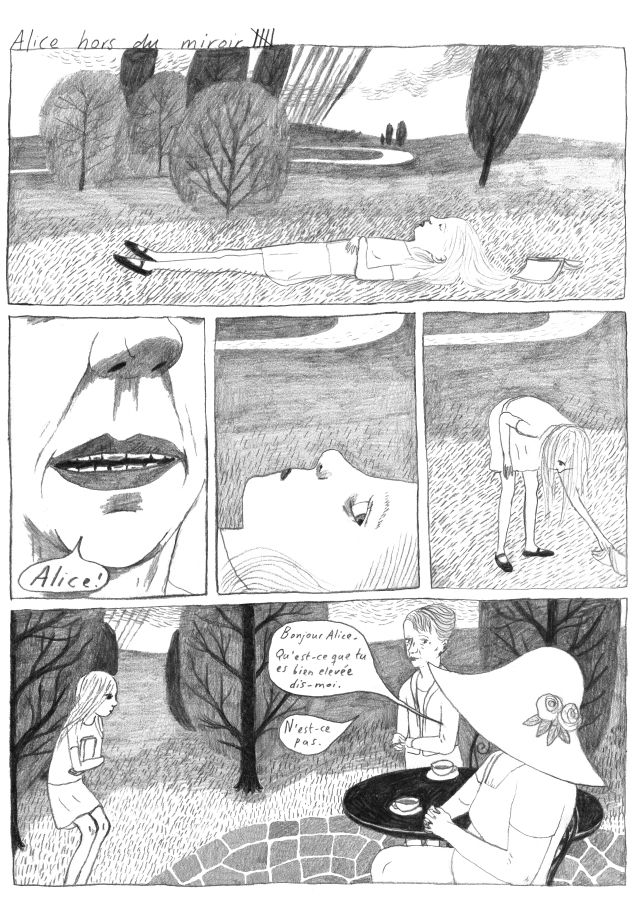 Alice hors du miroir n°5, page 1. ../img/bd/m306t1311167404.jpg
