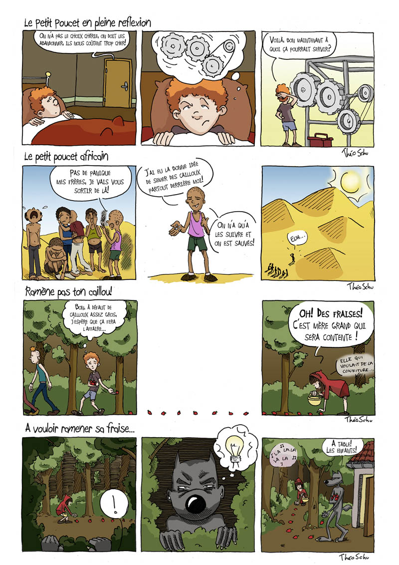 Strip petit Poucet (1) en couleur ../img/bd/m461t1319297007.jpg