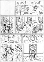 Méca-Méta (planche 1 - crayonné)