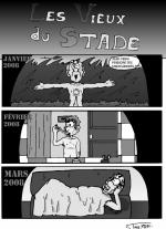 les Vieux du stade ! (noir & blanc)