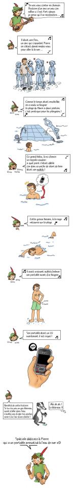 Un strip en chanson
