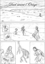 Duel avant l'orage, page 1