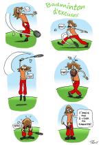 Badminton d'excuses