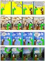 Snake et mortimer, une planche placée sous le signe de la non-compréhension (peu importe si ça ne se dit pas ! l'important, c'est de se comprendre, et c'est le cas de le dire!)