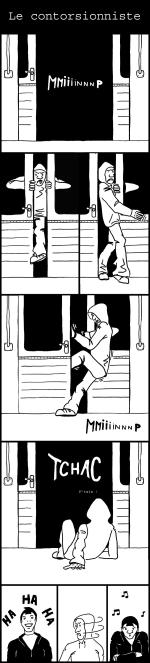 Le contorsionniste