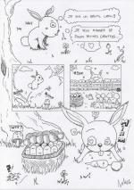 Blob, lapin gélifié - planche 1