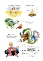 tintin et le chameau page1