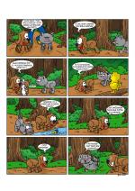 Balade en foret avec Hector et Rex
