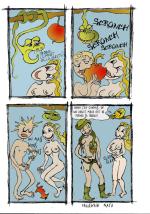 L'Histoire d'Eve, d'Adam, du Malin et du Fruit version 2 !